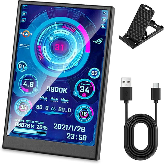 3.5 Inch IPS USB Mini Screen No Installation AIDA64 Pc Case Screen Computer by Unknown