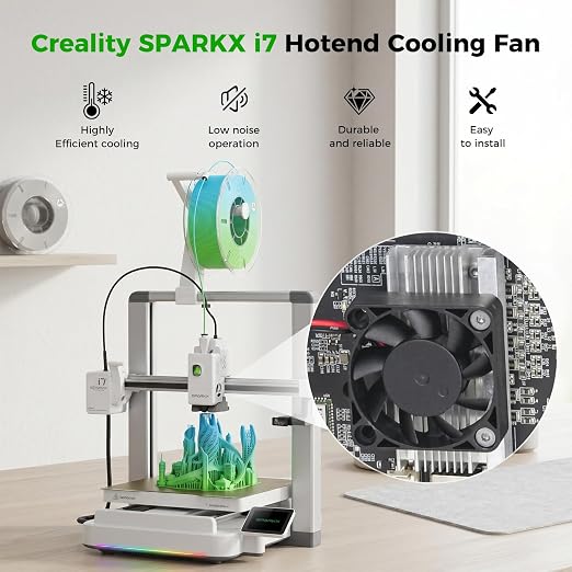 Creality Official SPARKX i7 Mainboard Cooling Fan, Original 4010 Axial Fan - Image 2