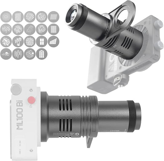 CX100 Mini Optical Snoot Gobos Accessories by DFDIGITALFOTO-DIFESURO