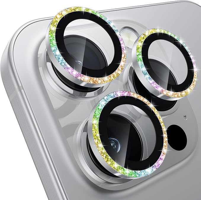 WSKEN for iPhone 16 Pro/iPhone 16 Pro Max Camera Lens Protector by SmartProtectionGreenerFuture