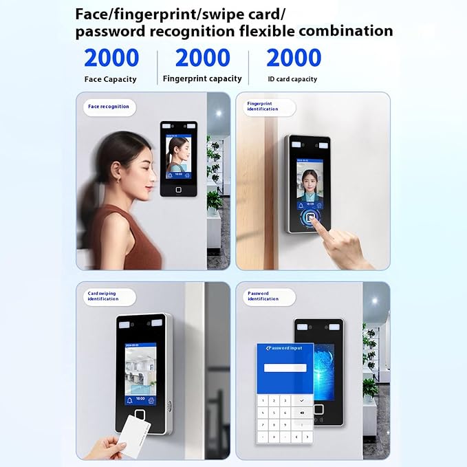 Luocute Face Recognition Attendance Machine, Biometric System - Image 9