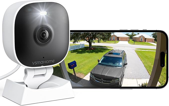 2K Cameras for Home Security, Indoor/Outdoor for Baby/Elder/Pet Monitoring by VSMAHOME