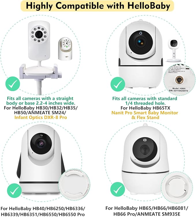Baby Monitor Floor Stand Mount Compatible - Image 2