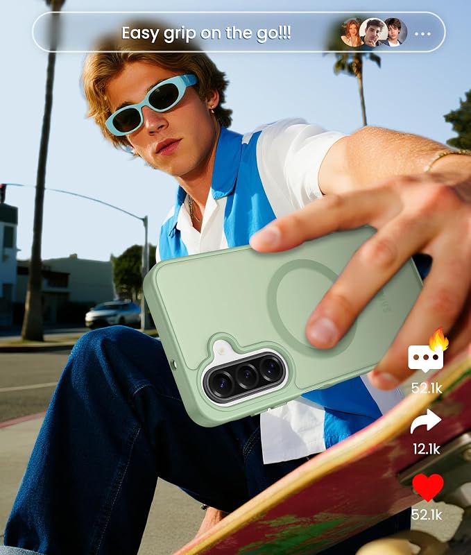 FNTCASE for Galaxy A17/A16 5G Phone Case: for Samsung A17 Cases Matte - Image 7