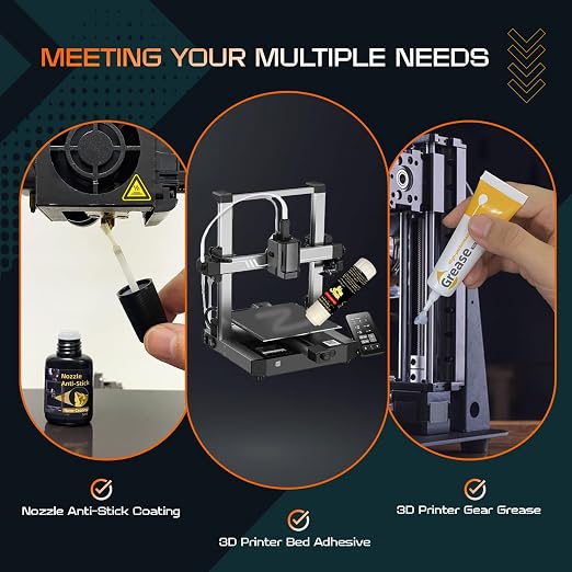 Essential 3D Printing Accessories Kit Includes 3D Printer Glue Sticks Adhesive - Image 2