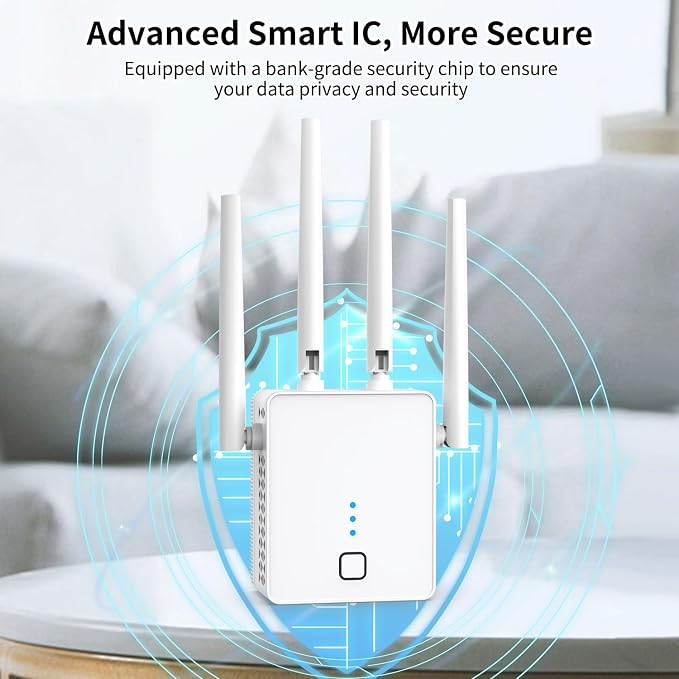 WiFi Extender, 2026 Fastest WiFi Booster 1200Mbps Dual Band WiFi Extenders - Image 5