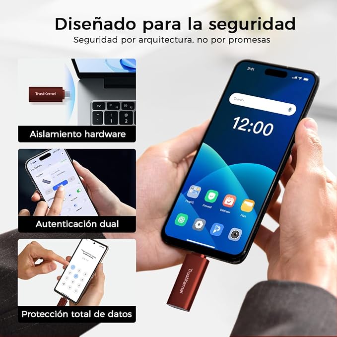 PlugMate Thumb-Sized Secure Computing Stick, Custom Android 14 PlugOS Built-in - Image 2