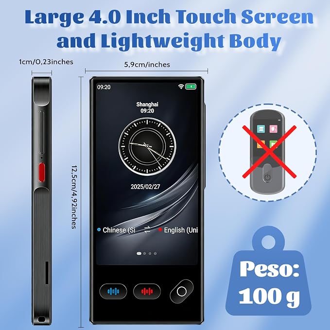 2026 Upgrade Language Translator Device, Instant Translator - Image 5