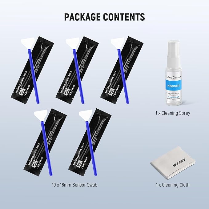 NEEWER 12 in 1 Camera Lens Cleaning Kit - Image 9