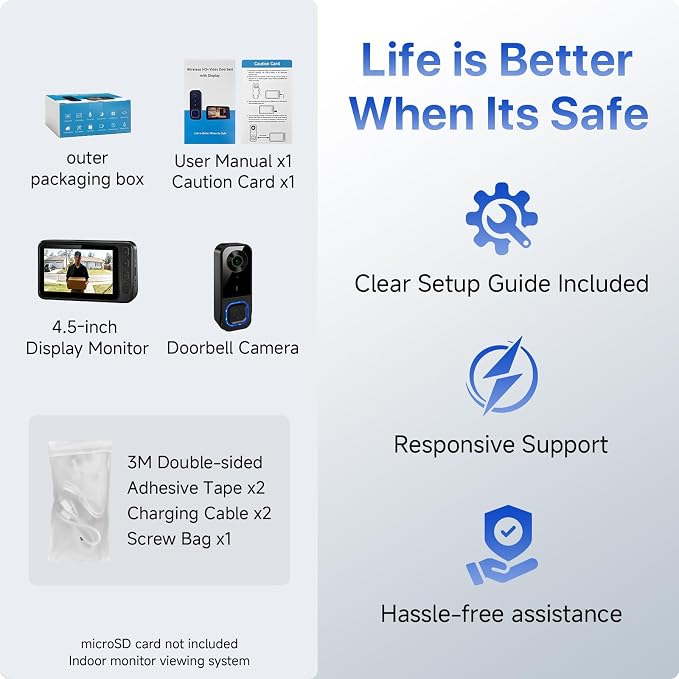 BOKKY Wireless HD Video Doorbell - Image 7