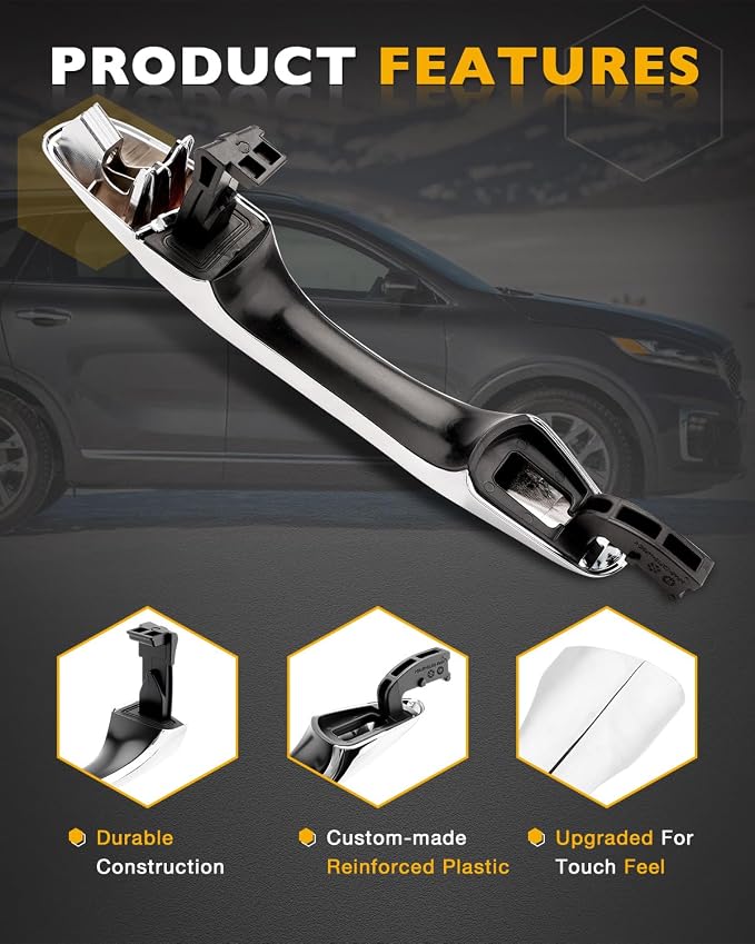 Outside Right Door Handle, Compatible - Image 4