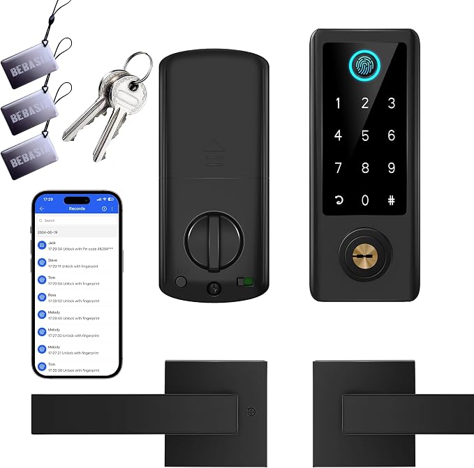 BEBASIA Smart Fingerprint Door Lock by BEBASIADoorLock
