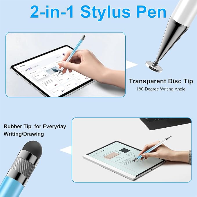 Bopomofo 10 Rubber Tips+5 Transparent Disc Tips | High Precision and High - Image 6