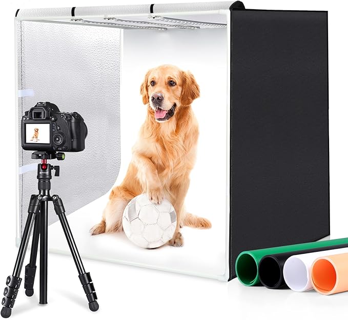 PULUZ 32"x32" Light Box Photography, Large Photo Light Box - Image 8