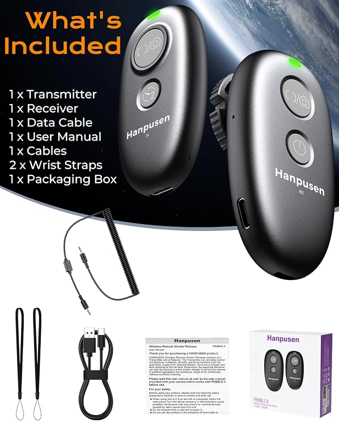 for Panasonic LUMIX Camera Rechargeable Remote Shutter Release - Image 9