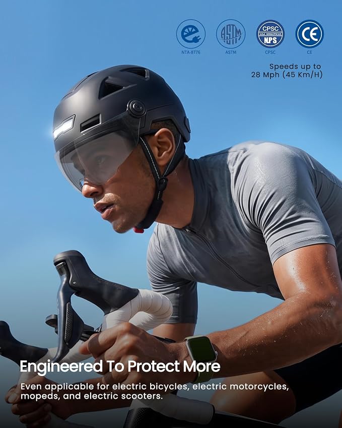 ILM Smart Adult Bike Helmet - Image 3