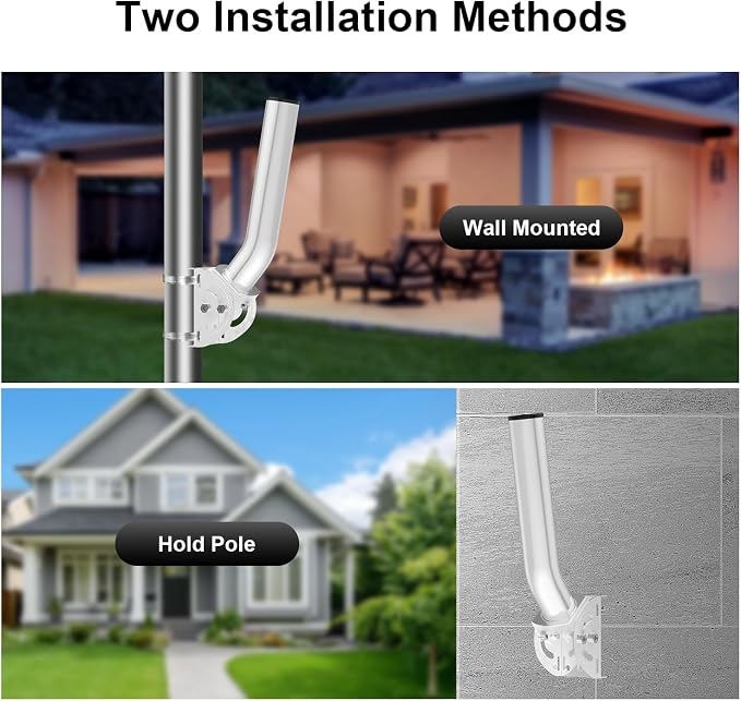 Outdoor Antenna Mount for Access Point, Pole/Wall Mount for Wireless Bridge - Image 6
