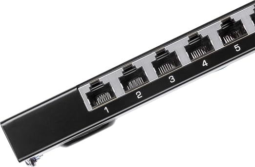 TRENDnet 8-Port Cat6A Shielded Patch Panel, Wall Mount Ready, 10G Ready - Image 8