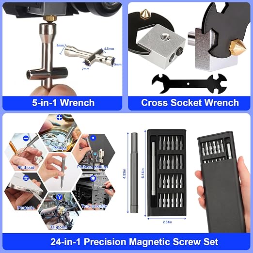 112 PCS 3D Printing Tool Kit, 3D Printer Accessories - Image 3