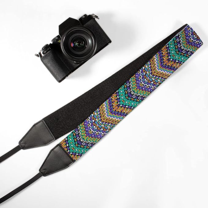 Camera Strap, Jacquard Weave 2" Shoulder Neck Straps - Image 7