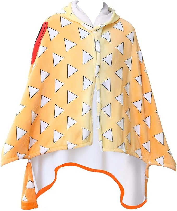Juejuezi Hooded Wearable Blanket Hoodie Throw Blanket Cloak Cosplay Costume by Juejuezi