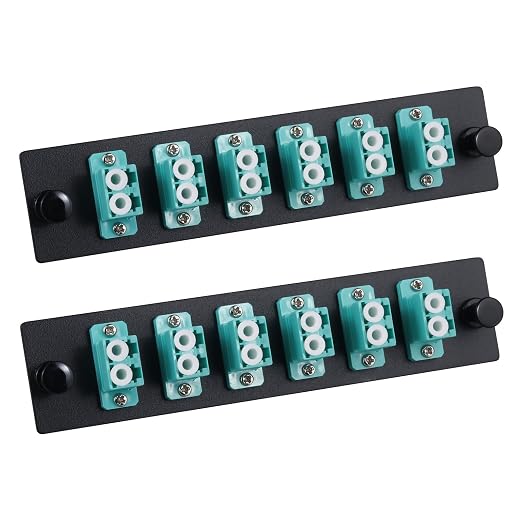 6 Duplex LC/OM3 Fiber Patch Panel by Duogaliaopticalfiberproduct