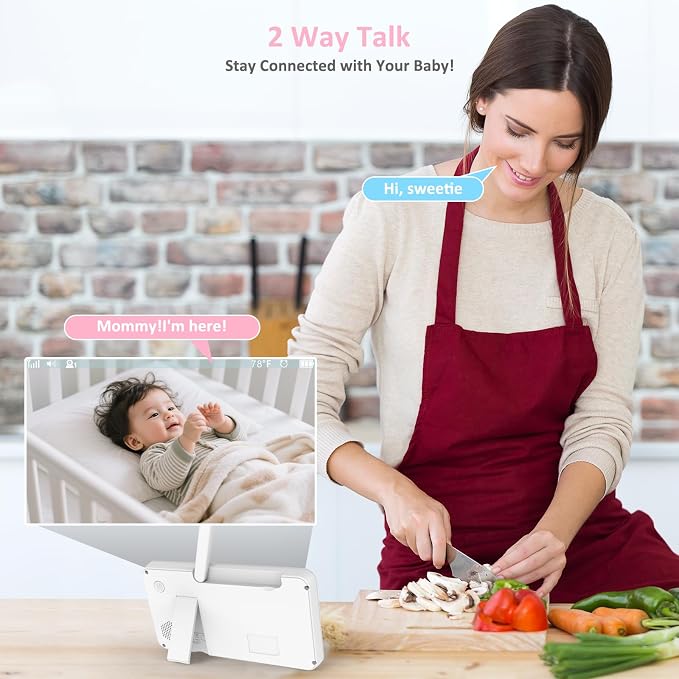 6" Big Screen Baby Monitor - Image 8