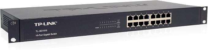TP-Link TL-SG1016 | 16 Port Gigabit Ethernet Switch | Plug & Play | Sturdy Metal - Image 3
