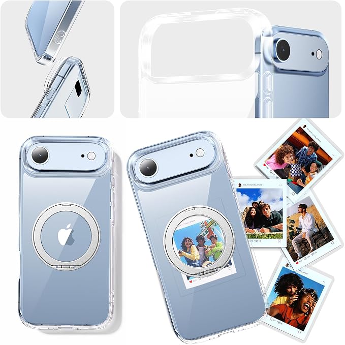 toushion 3 in 1 for iPhone Case Clear, Shockproof for iPhone Air - Image 7