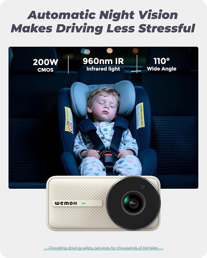 #1 Magnetic Double Car Camera for 2 Baby - Image 6