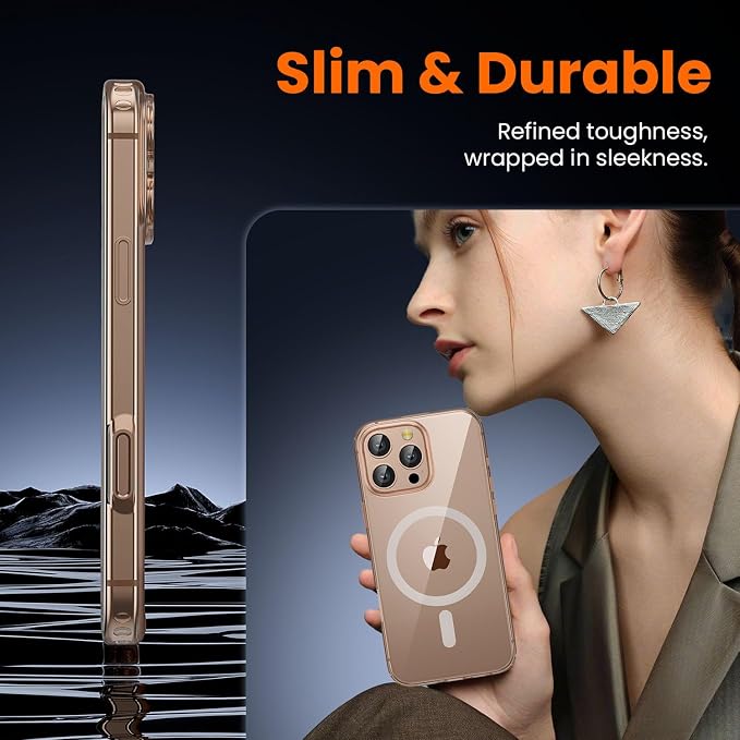 toushion 3 in 1 for iPhone 16 Pro Max Case Clear - Image 7