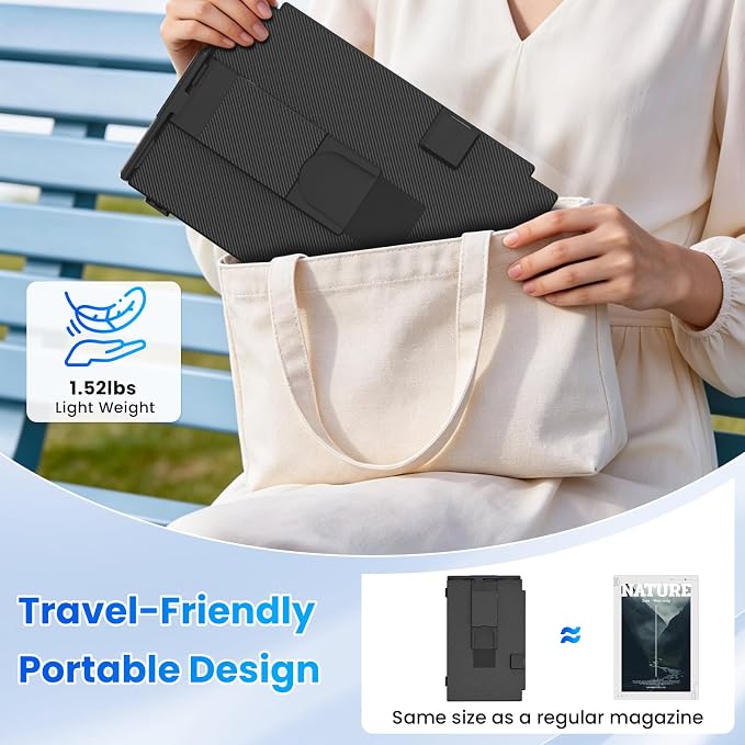 Redalf 15.6" Laptop Screen Extender, FHD 1080P Portable Monitor, Detachable and - Image 9