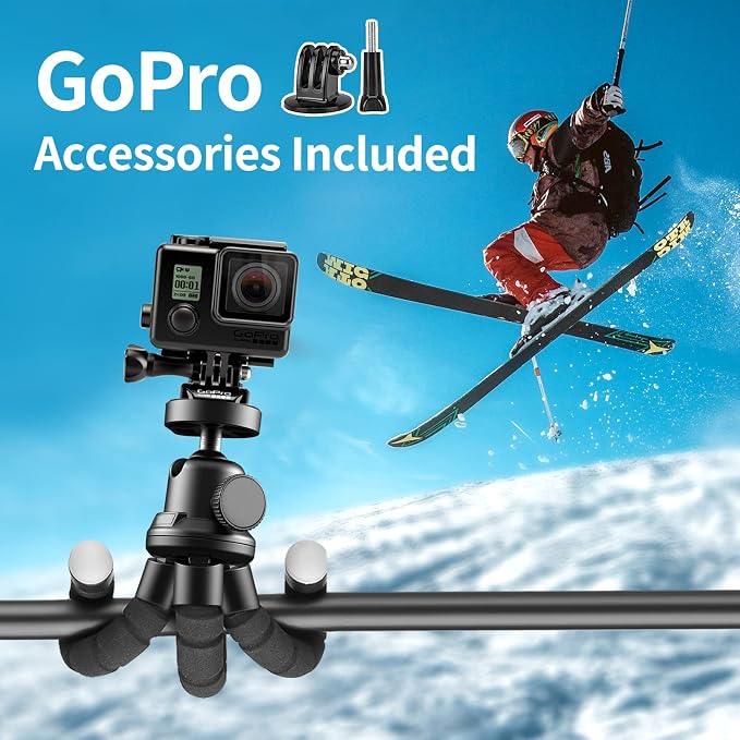 Aureday Phone Tripod, Flexible Tripod - Image 3