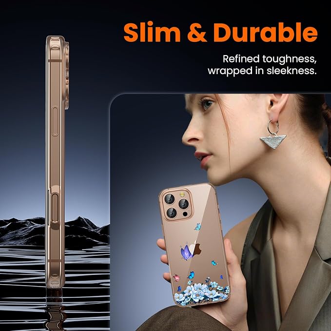 toushion 3 in 1 for iPhone 16 Pro Case Clear, Screen Protector *1 & Camera Lens - Image 5