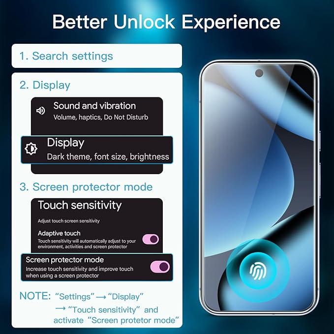 JETech Screen Protector for Google Pixel 10 Pro XL - Image 3