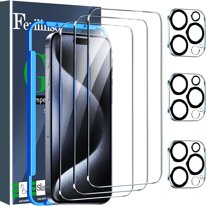 Ferilinso 3 Pack Screen Protector by Ferilinso