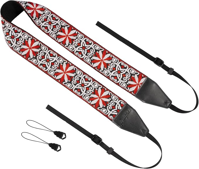 Camera Strap, Jacquard Weave 2" Shoulder Neck Straps - Image 2