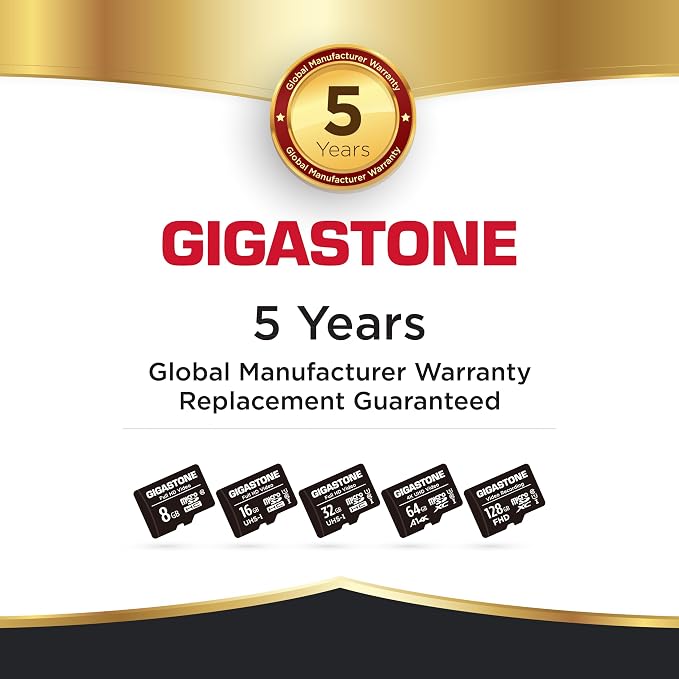 Gigastone 32GB Micro SD Card Full HD Video Surveillance Security Camera Action - Image 7