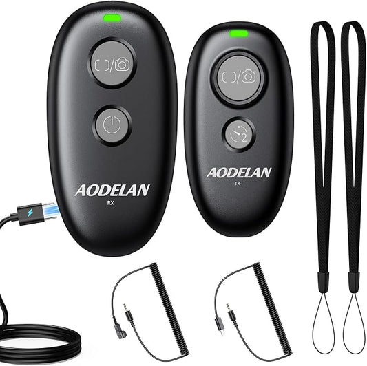 Upgrade for Sony Rechargeable Wireless Camera Remote Control, AODELAN Shutter by AODELAN