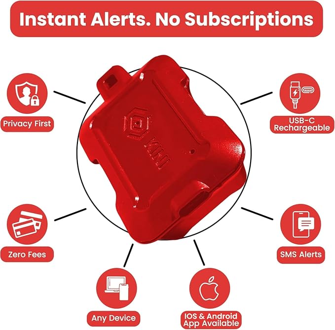 Kini Safe Alert Wi-Fi Motion Sensor Alarm - Image 2