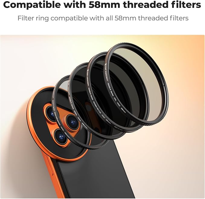 K&F CONCEPT Double-Sided Magnetic Lens Filter Mount Adapter, Compatible - Image 7