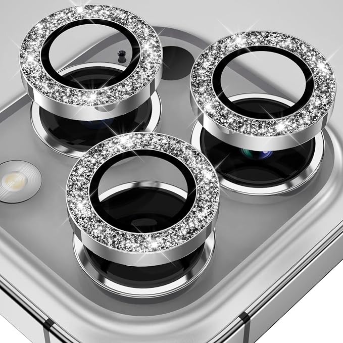 YWXTW Designed for iPhone 14 Pro/iPhone 14 Pro Max Camera Lens Protector Bling by YWXTW