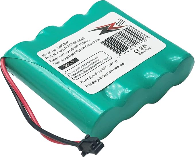 ZZcell® Battery Replacement for DSC WTK5504 Wireless keypad WS4920HE Wireless - Image 2