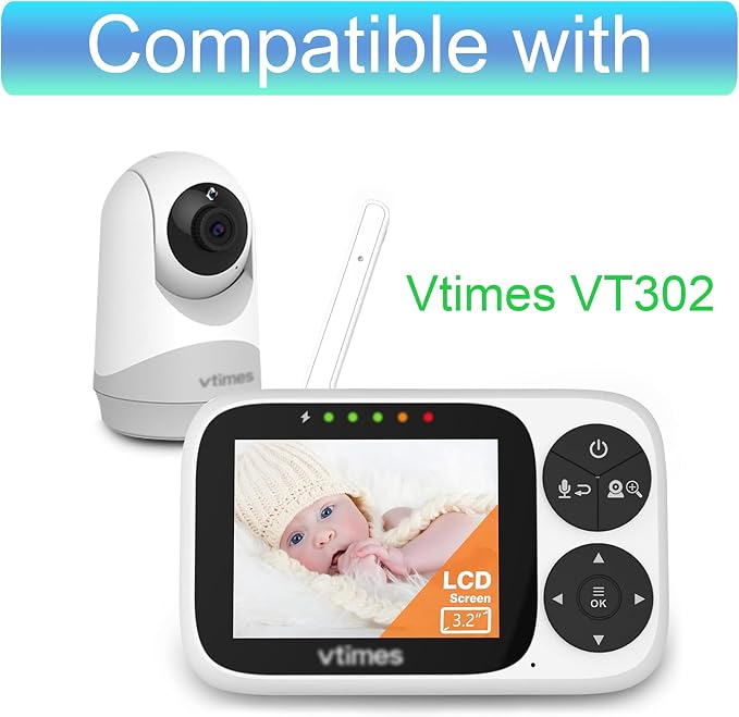 LEFXMOPHY Charger for Vtimes VT31 VT302 VT506 Baby Camera Monitor 5V AC Adapter - Image 2