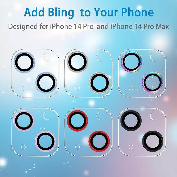 Dengduoduo 3 Pack Tempered Glass Camera Lens Protector - Image 6