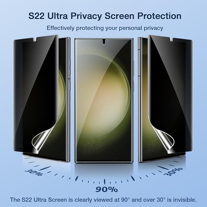 LK 2 Pack for Samsung Galaxy S23 Ultra Screen Protector, 2 Pack Glass Camera - Image 4