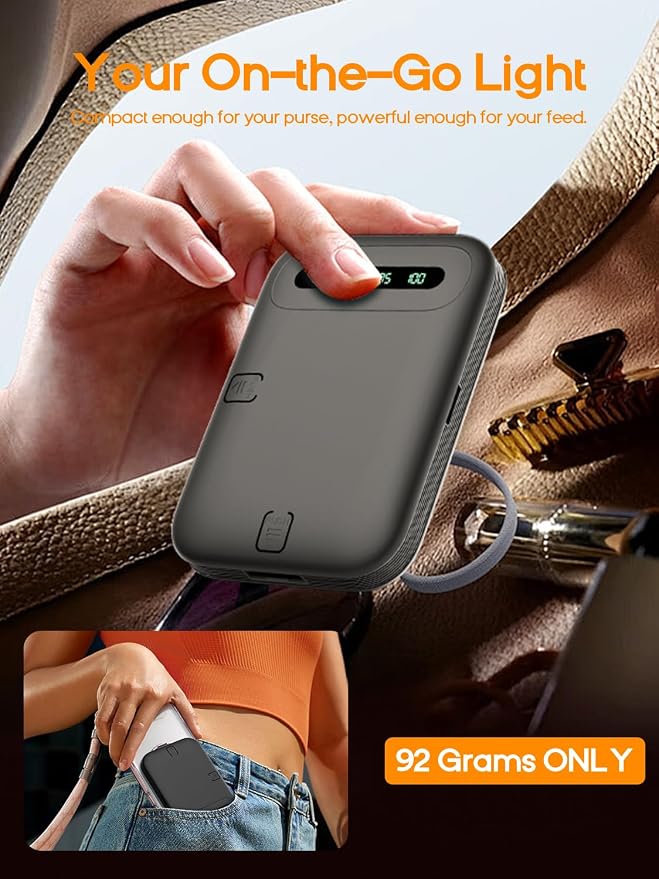 Selfie Light – Rechargeable Phone Light Clip - Image 7