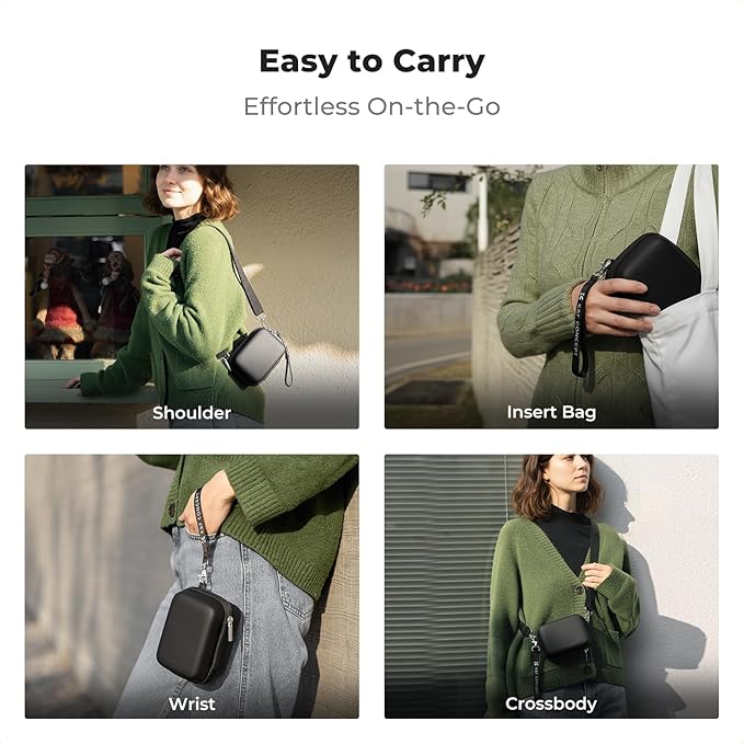 K&F CONCEPT Carrying Case for Digital Camera, Hard Shell Protective Travel Case - Image 6
