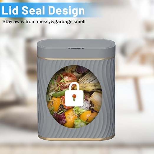 steo spce Bathroom Small Trash Can - Image 4