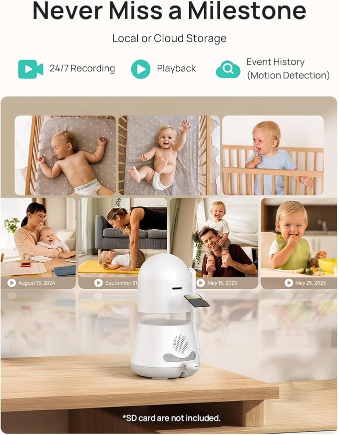 Dr.Care LumiView Plus Smart WiFi Baby Monitor - Image 9